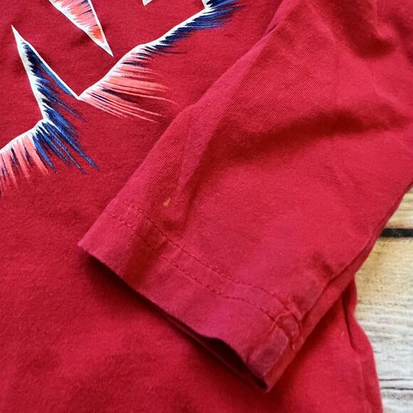 Nike Red Long Sleeve Graphic Tee - Picture 5 of 5